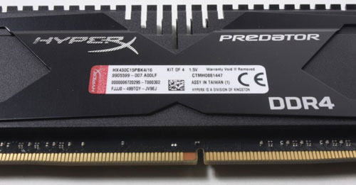 Kingstone-HyperX-Predator-DDR4-3000MHz